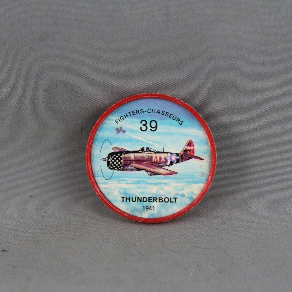 Jello Picture Discs -- # 39 of 200 - The Thunderbolt